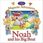 Candle Bible for Toddlers: Noah and his Big Boat Magnetic Adventures (Juliet David), Hardcover