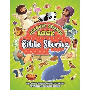 Bible Stories: Sparkly Sticker Book (Jacob Vium-Olesen), Paperback