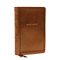KJV Large Print Reference Bible, Brown Leathersoft (Sovereign Collection)