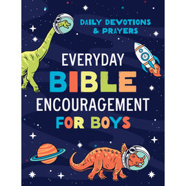 Everyday Bible Encouragement for Boys: Daily Devotions & Prayers (Jean Fischer), Paperback