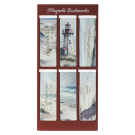 Magnetic Bookmarks - Footprints, Set of 6