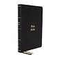 KJV Giant Print Thinline Bible, Black Leathersoft, Indexed (Vintage Series)