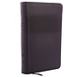 KJV Giant Print Personal Size Reference Bible, Black Leathersoft, Indexed