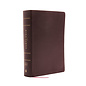 KJV Large Print Study Bible, Burgundy Bonded Leather