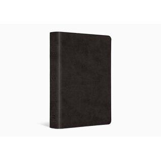 ESV Large Print Value Compact Bible, Black TruTone