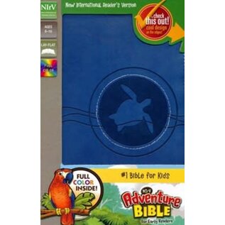 NIrV Adventure Bible for Early Readers, Blue Turtle Leathersoft