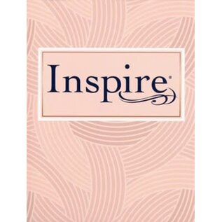 NLT Inspire Bible, Blush Softcover