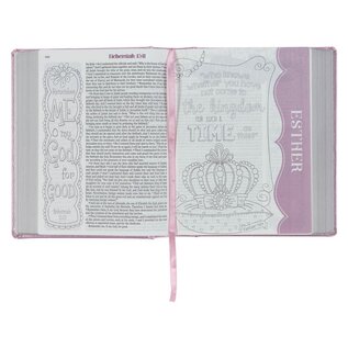 ESV My Creative Bible for Girls, Metallic Pink Hardcover