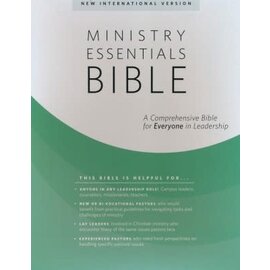 NIV Ministry Essentials Bible, Brick/Sand FlexiSoft