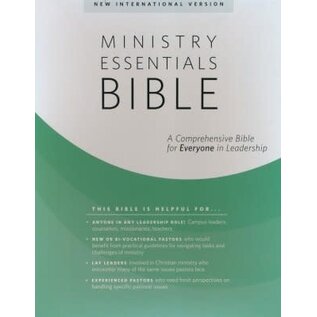 NIV Ministry Essentials Bible, Brick/Sand FlexiSoft