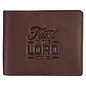 Men's Leather Wallet - Trust in the Lord, Brown