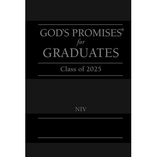NIV God's Promises for Graduates: Class of 2025, Black