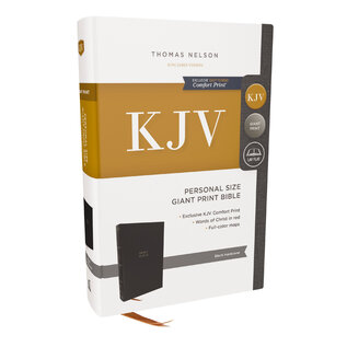 KJV Giant Print Personal Size Bible, Hardcover