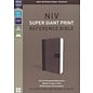 NIV Super Giant Print Reference Bible, Charcoal Leathersoft