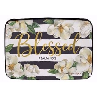 Card Holder - Blessed/Magnolias