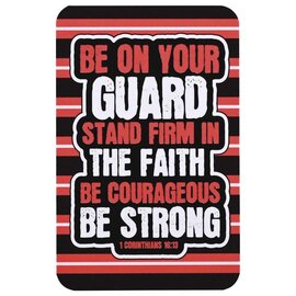Pocket Card - Be on Your Guard