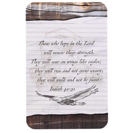 Pocket Card - Isaiah 40:31, Eagle