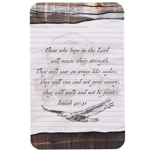 Pocket Card - Isaiah 40:31, Eagle