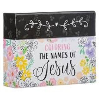 Coloring Cards - Coloring the Names of Jesus