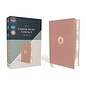 NIV Larger Print Compact Bible, Pink Leathersoft