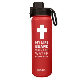 Stainless Steel Water Bottle - Lifeguard (24 oz)