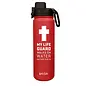 Stainless Steel Water Bottle - Lifeguard (24 oz)