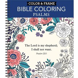 Color & Frame – Bible Coloring: Psalms