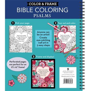 Color & Frame – Bible Coloring: Psalms