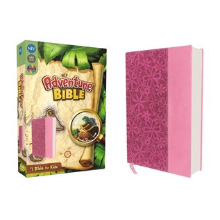 NIV Adventure Bible, Pink Flowers Leathersoft