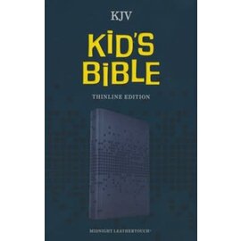KJV Kid's Thinline Bible, Midnight LeatherTouch