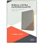 RVR 1960 Biblia Letra Súper Gigante gris, símil piel (Super Giant Print Bible, Gray LeatherTouch)