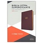 RVR 1960 Biblia Letra Súper Gigante marrón, piel fabricada, con índice (Super Giant Print Bible, Brown Bonded Leather, Indexed)