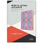 RVR60 Biblia letra gigante, floreada, simil piel (Giant Print Bible, Floral)