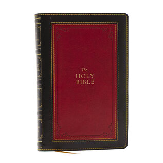 1611 KJV Bible w/Apocrypha, Black Leathersoft