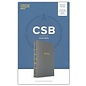 CSB Grace Bible, Charcoal Cloth over Board (Dyslexia Friendly)