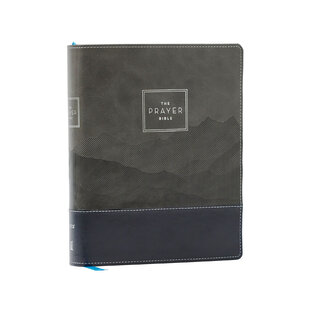 NIV Prayer Bible, Black/Gray Leathersoft