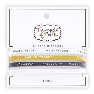 Silicone Bracelet Set - Made to Worship