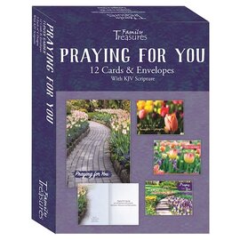 Boxed Cards - Praying for You, Flower Garden