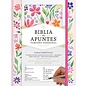 RVR60 Tamano Personal Biblia de Apuntes, Floreada Tela Impresa