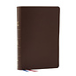 NET Bible, Brown Genuine Leather (Full-Notes Edition)