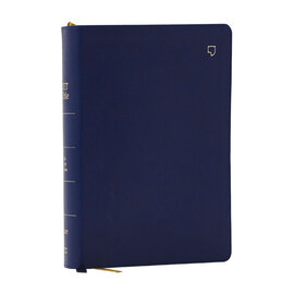 NET Bible, Blue Leather soft (Full-Notes Edition)