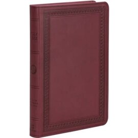 ESV Large Print Value Thinline Bible, Mahogany TruTone