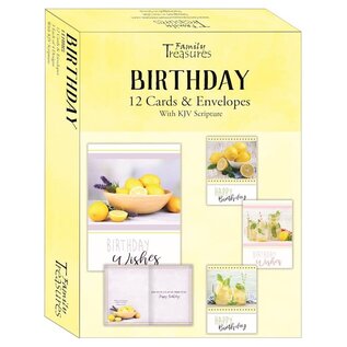 Boxed Cards - Birthday, Lemons