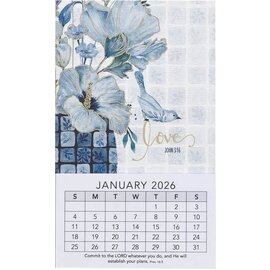 2026 Mini Magnetic Calendar - Love
