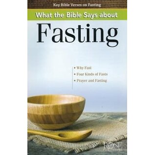 What the Bible Says About Fasting Pamphlet