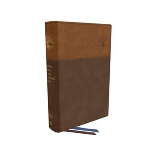 NKJV Matthew Henry Daily Devotional Bible, Brown/Tan LeatherLook