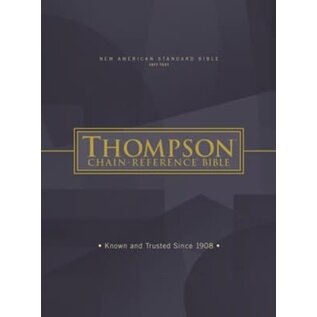 NASB 1977 Thompson Chain-Reference Bible, Hardcover