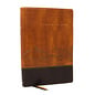 NKJV Peace of God Devotional Bible, Brown Leathersoft