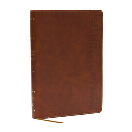 NKJV Student Study Bible, Brown Leathersoft