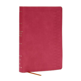 NKJV Student Study Bible, Pink Leathersoft